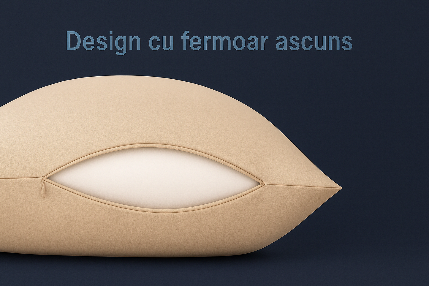 Set 2 fețe de pernă - Bej